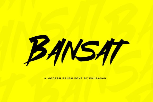 Bansat: Elevating Visual Identity with Bold, Modern Typography