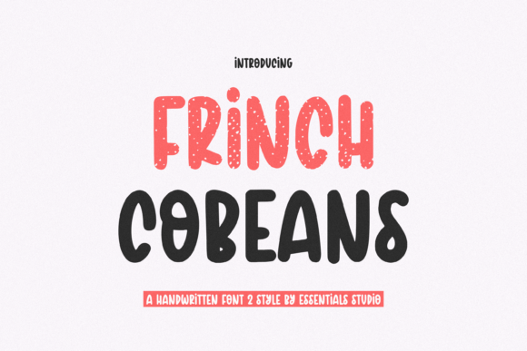 Frinch Cobean: Elevating Design with a Playful Handwritten Aesthetic