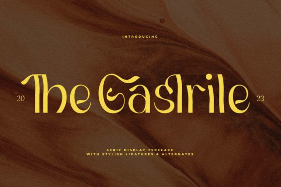 Gaslrile: Elevating Brand Identity Through Modern Serif Typography