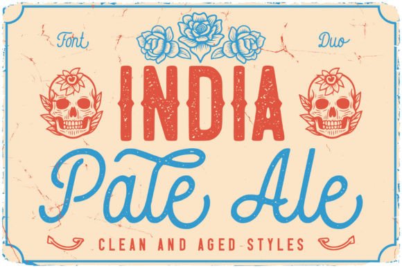 India Pale Ale Font Duo