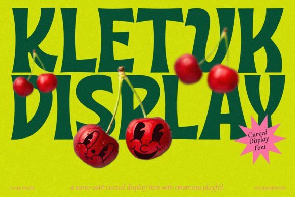 Kletvk: A Retro Sans-Serif With Elegant Swashes