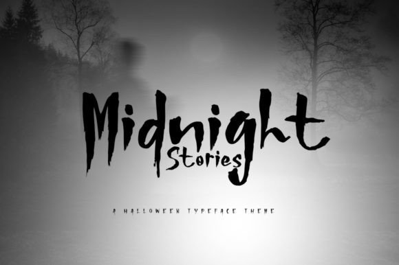 Midnight Stories: Elevating Horror and Halloween Design with Atmospheric Typography