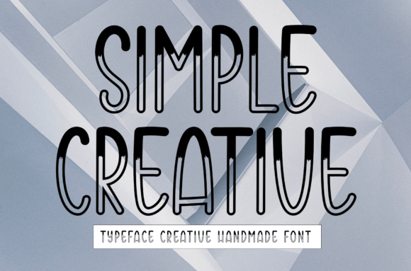 Simple Creative: A Sweet Handwritten Font