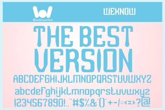 The Best Version: Elevating Modern Design with a Distinctive Display Font