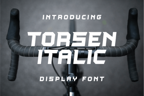 Torsen Italic: Commanding Attention Through Bold Typography